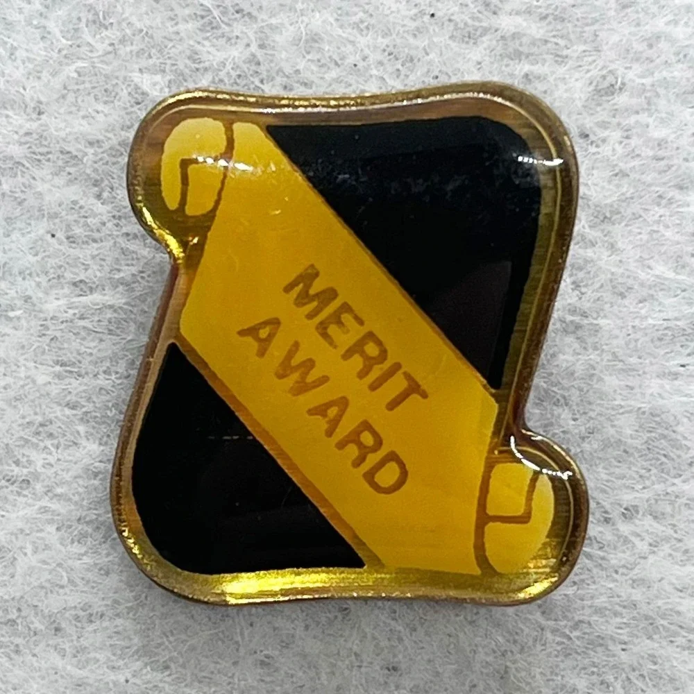 🔮 5/$25 Vintage Merit Award Pin‎